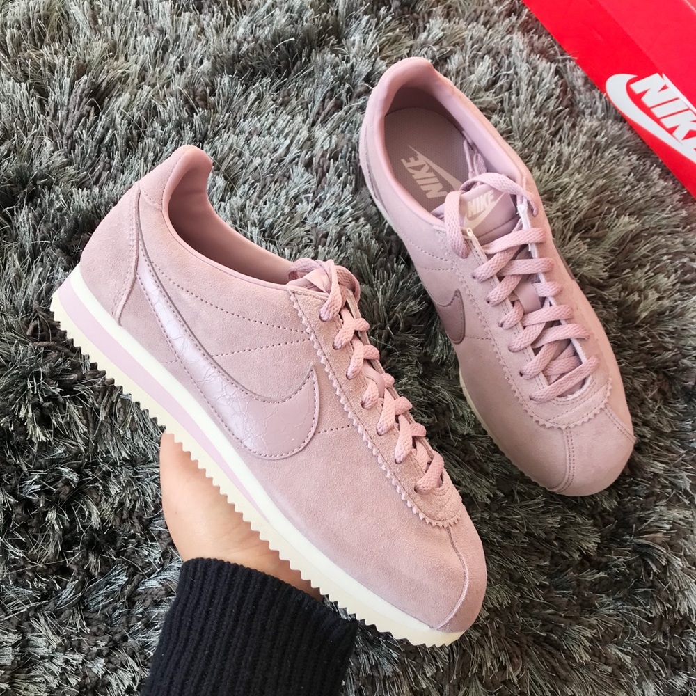 new nike cortez suede sneakers - Picture 6 of 8